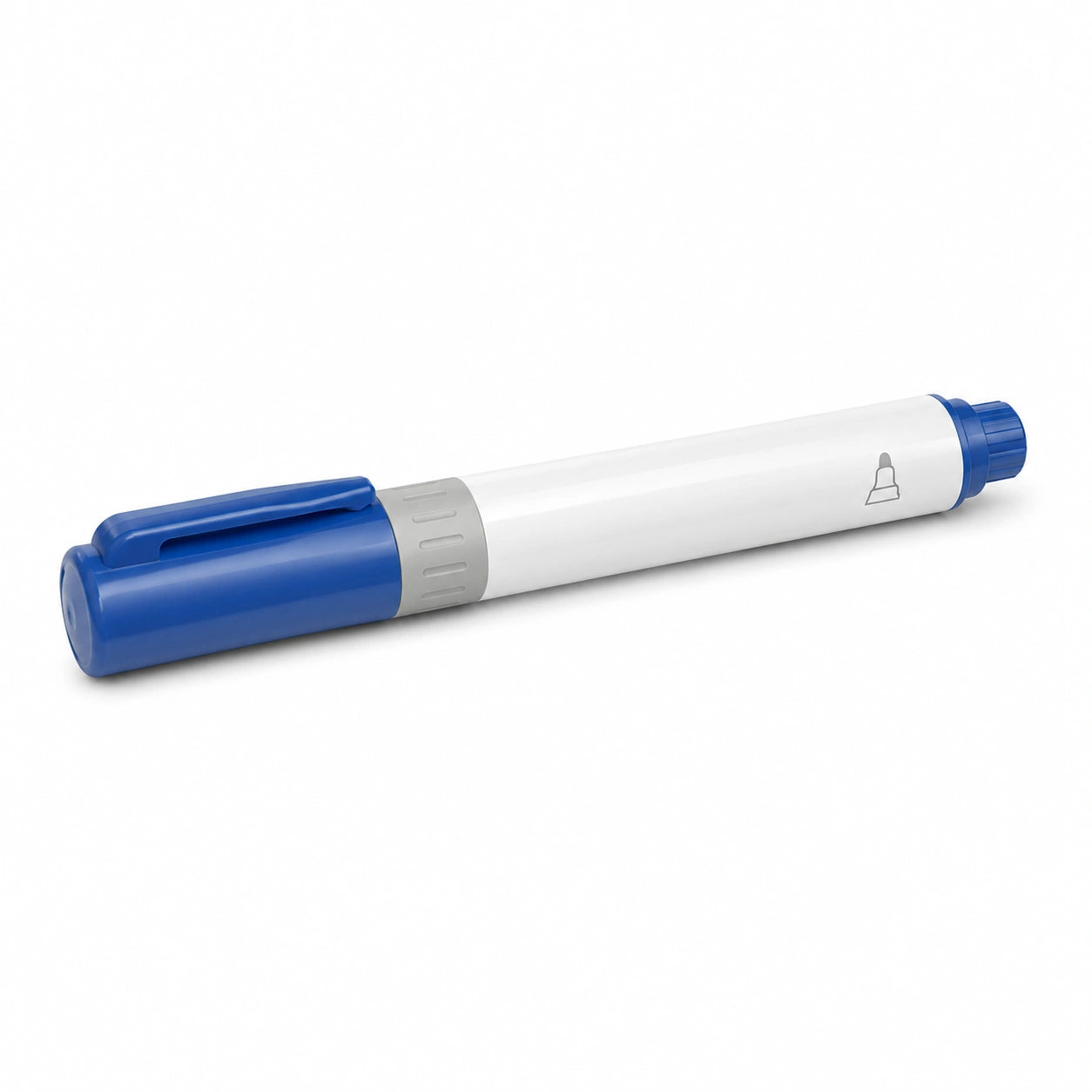 Whiteboardmarker Blau mit Rundspitze und schnelltrocknender Tinte