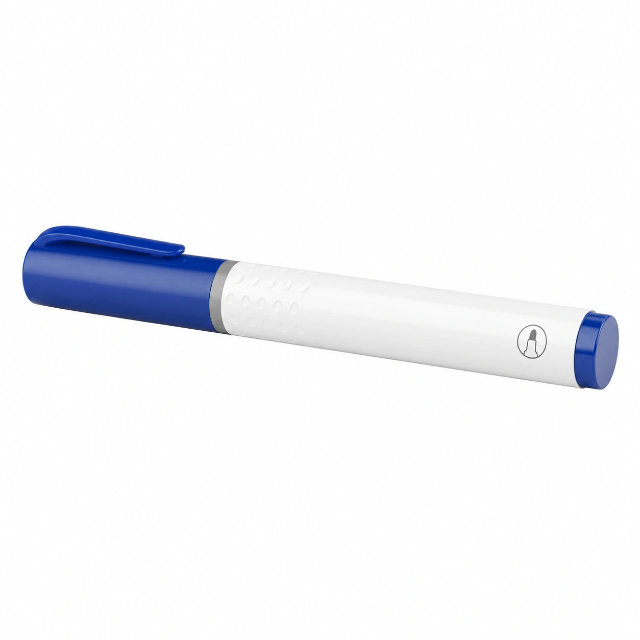 Blauer Whiteboard-Marker mit runder Spitze