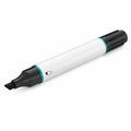 Schwarzer Whiteboard Marker mit Meißelspitze
