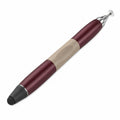 Multifunktionaler Präzisionsstift mit Touch-Spitze Bordeaux Beige