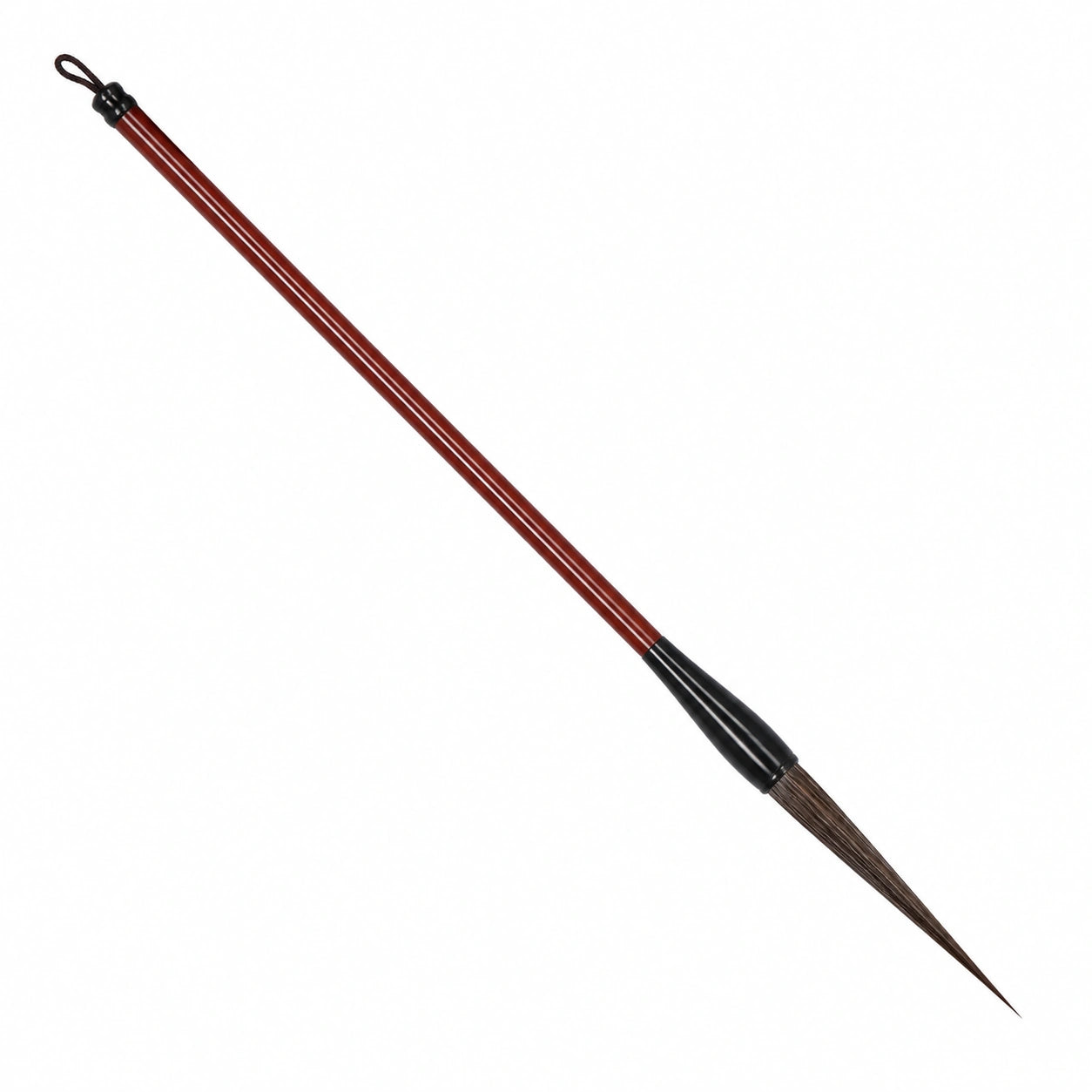 Traditioneller Kalligrafie-Pinsel mit Bambusgriff