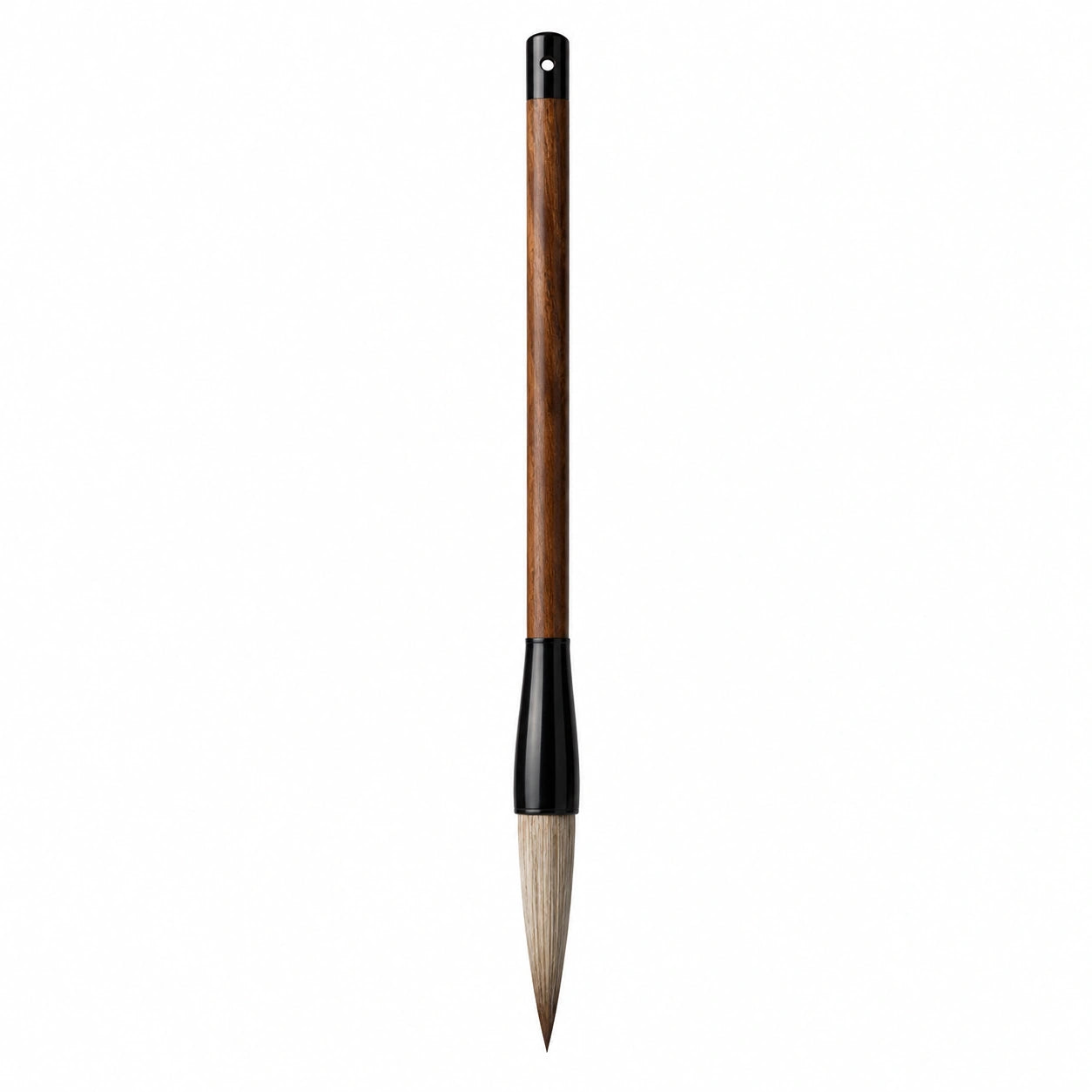 Traditioneller Kalligraphie-Pinsel mit Bambusgriff