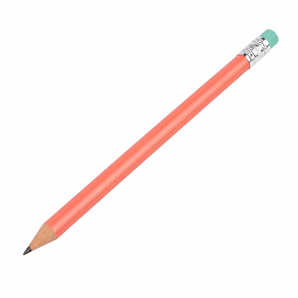 Quadratischer Bleistift Rot/Beige