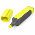 Gelber Textmarker mit Breiter Spitze