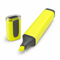 Rechteckiger Gelber Textmarker mit Kappe